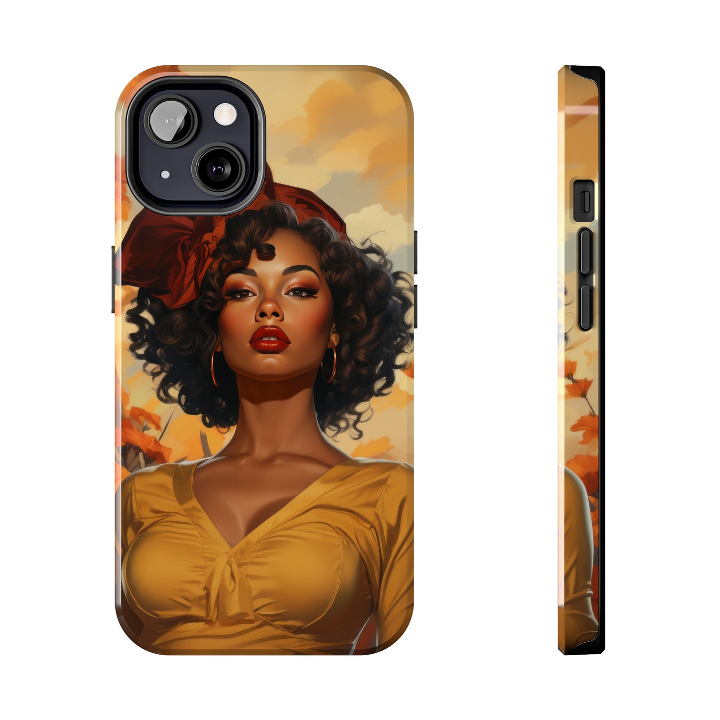 Dual-Layer Protection iPhone Case - Autumn Vibes