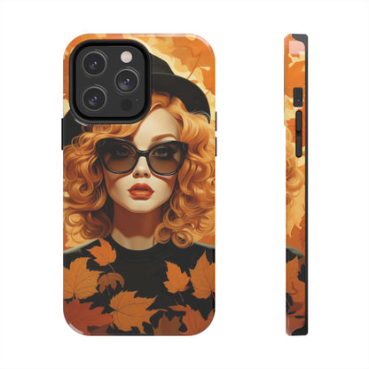 Dual-Layer Protection iPhone Case - Autumn Vibes