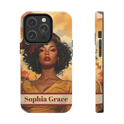 Personalized iPhone Case Autumn Vibes