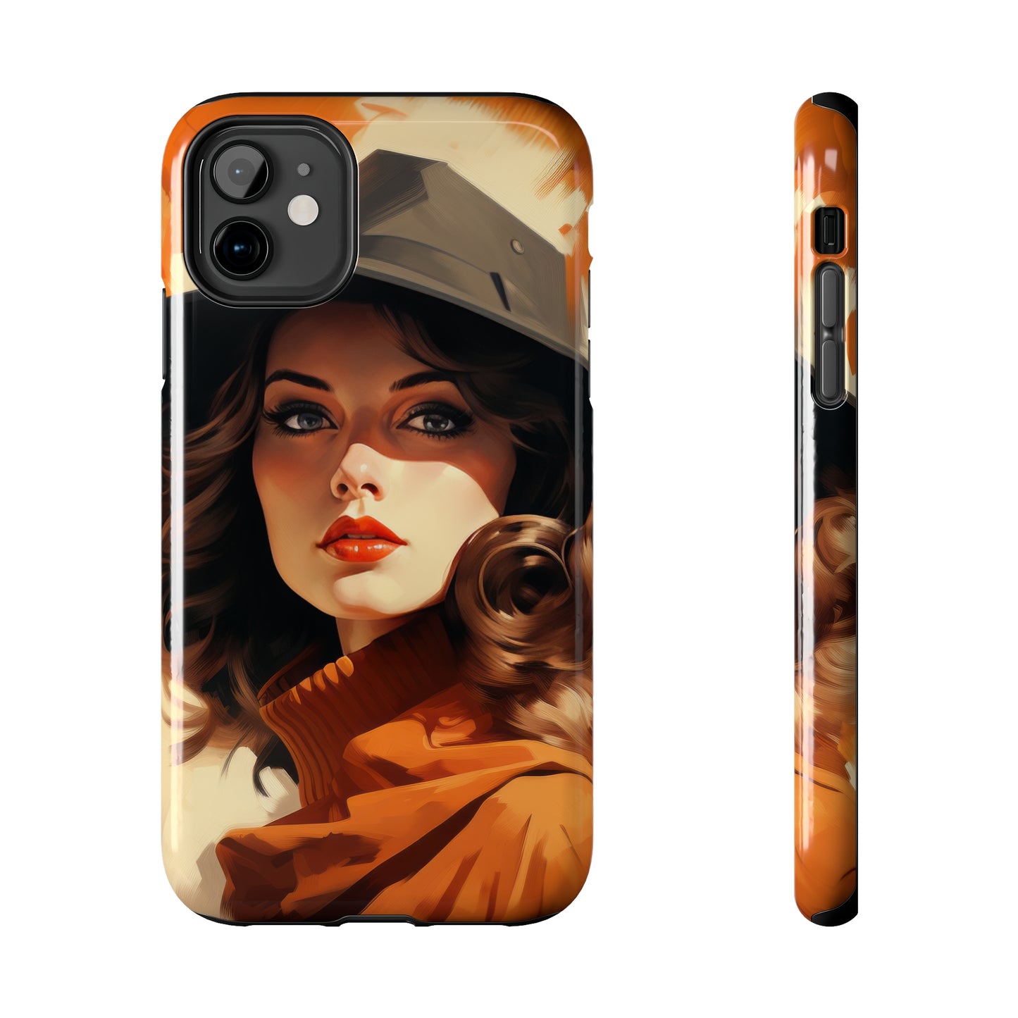 Dual-Layer Protection iPhone Case - Autumn Vibes