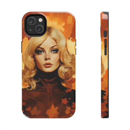 Dual-Layer Protection iPhone Case - Autumn Vibes