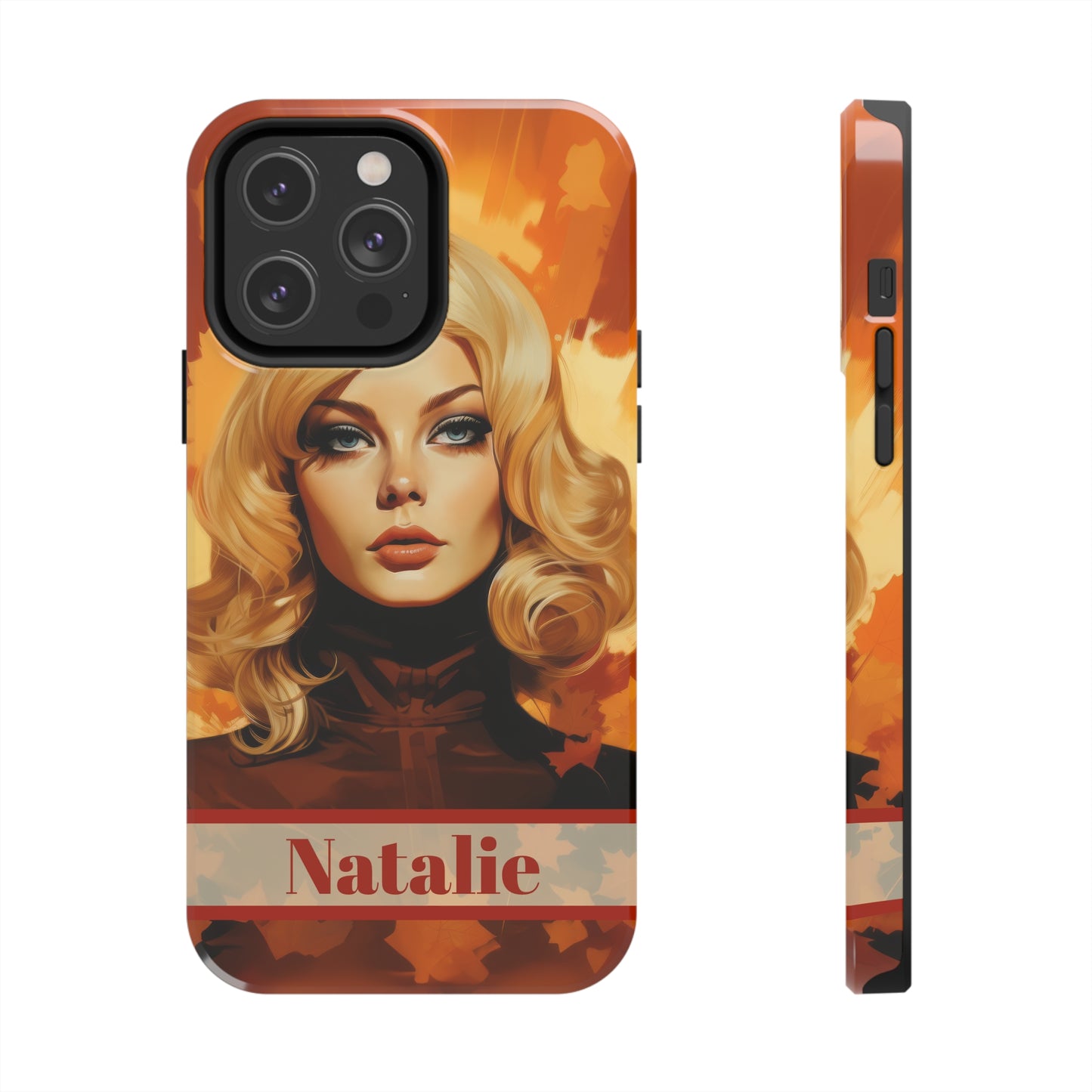 Personalized iPhone Case Autumn Vibes