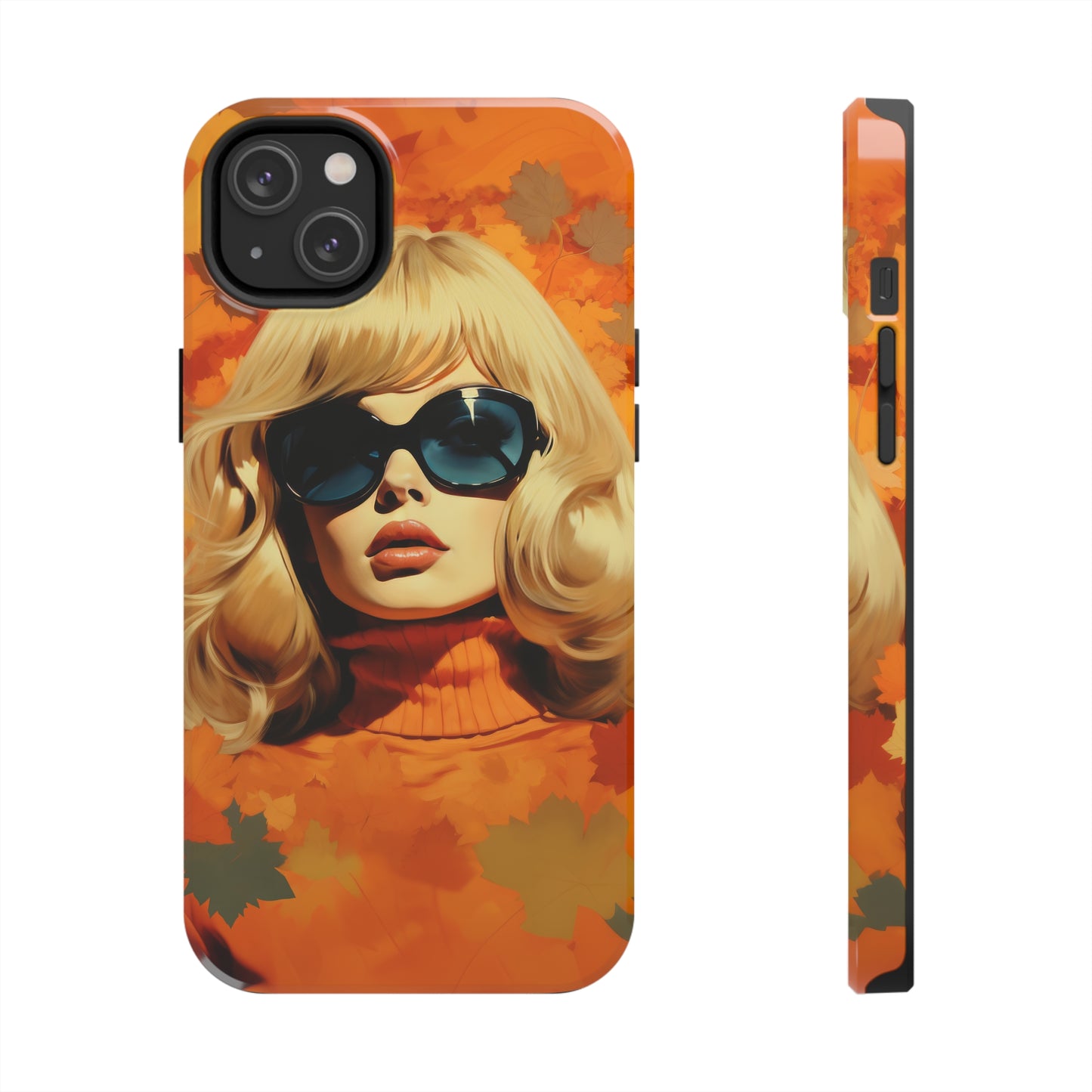 Dual-Layer Protection iPhone Case - Autumn Vibes