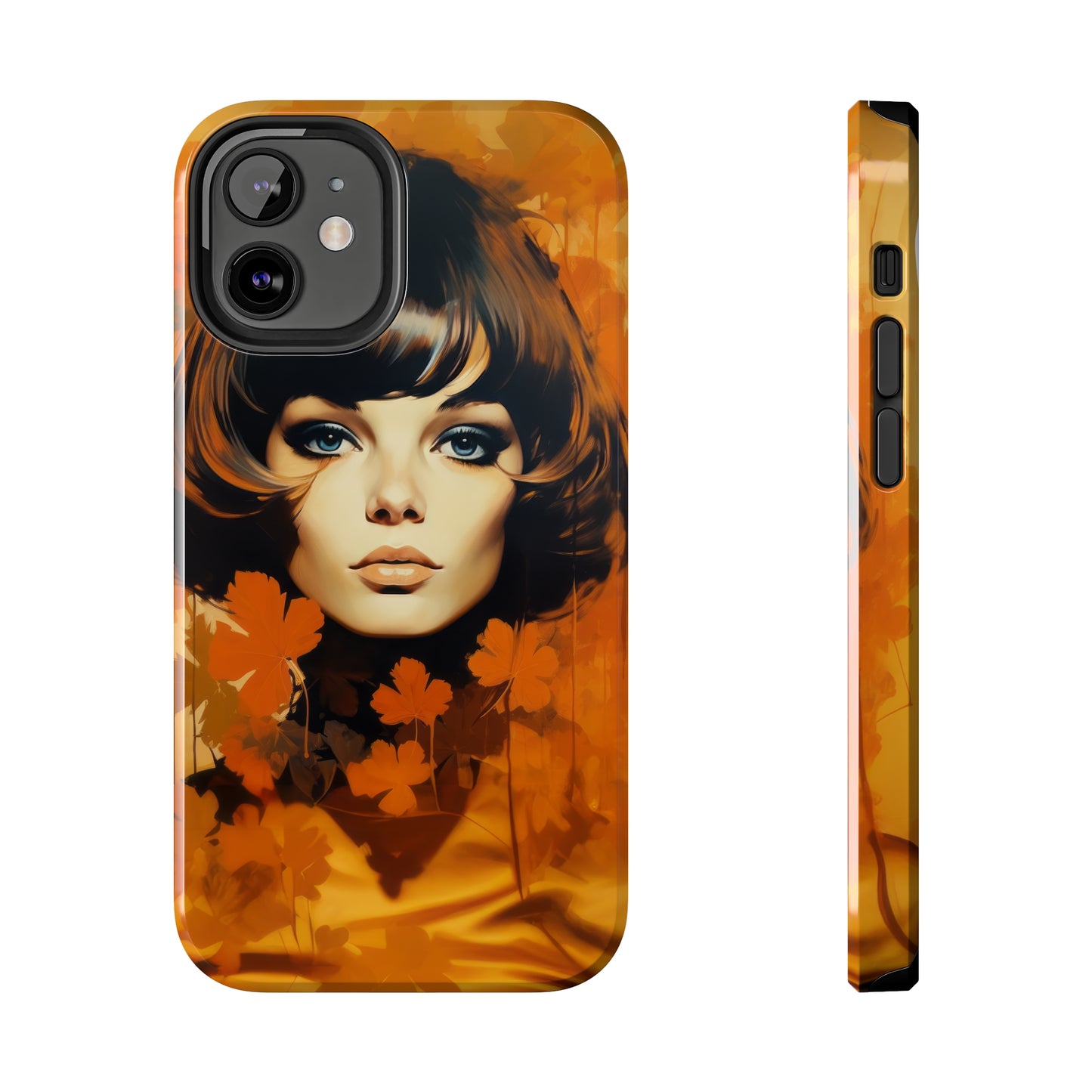 Dual-Layer Protection iPhone Case - Autumn Vibes