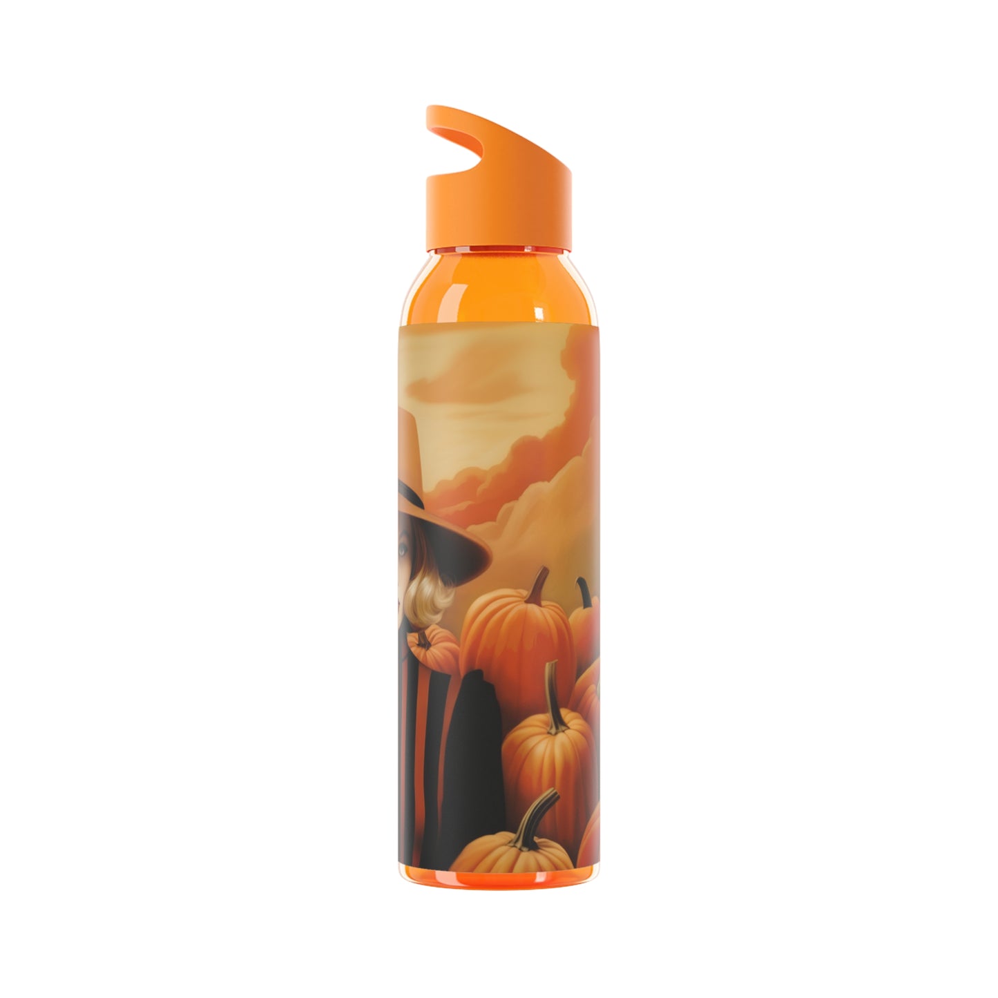 Tall Water Bottle - Autumn Vibes Halloween