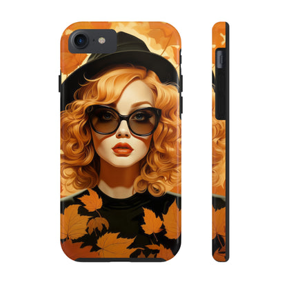 Dual-Layer Protection iPhone Case - Autumn Vibes