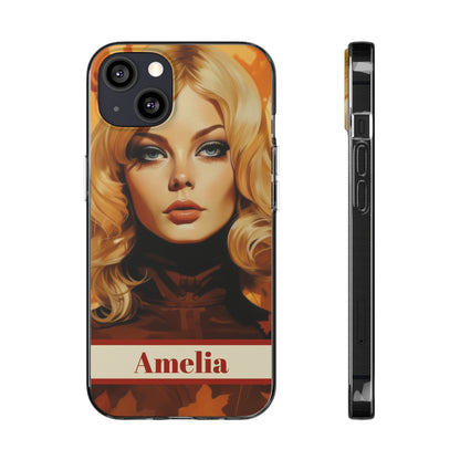 Customizable Soft Phone Case – Autumn Vibes