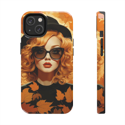 Dual-Layer Protection iPhone Case - Autumn Vibes