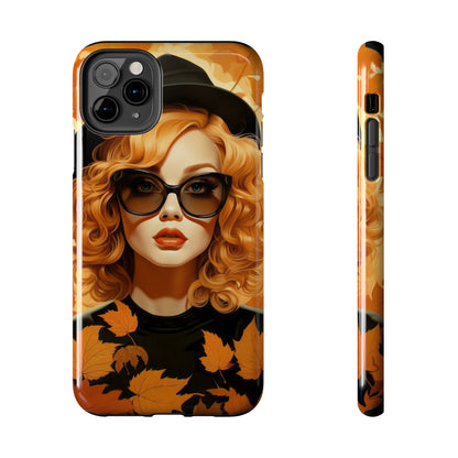 Dual-Layer Protection iPhone Case - Autumn Vibes