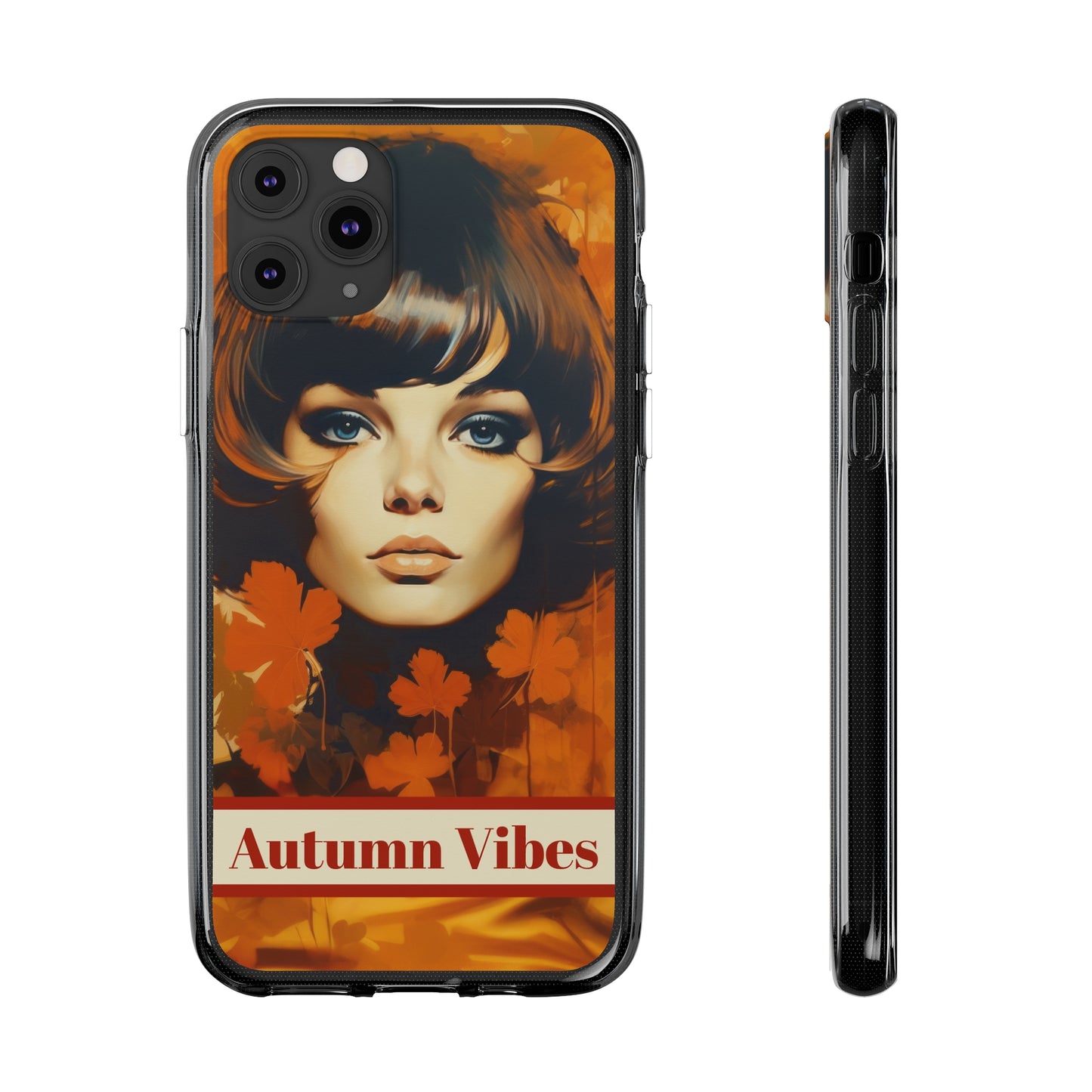 Customizable Soft Phone Case – Autumn Vibes