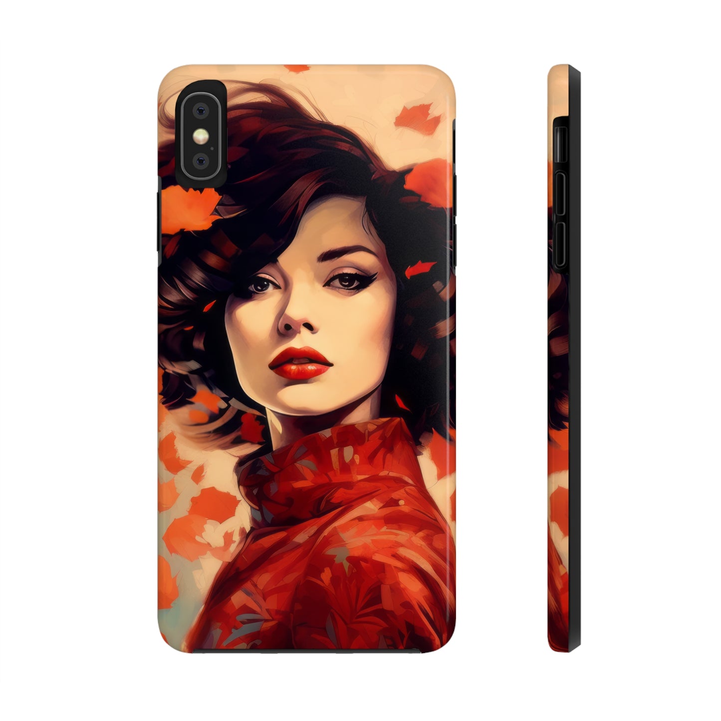 Dual-Layer Protection iPhone Case - Autumn Vibes