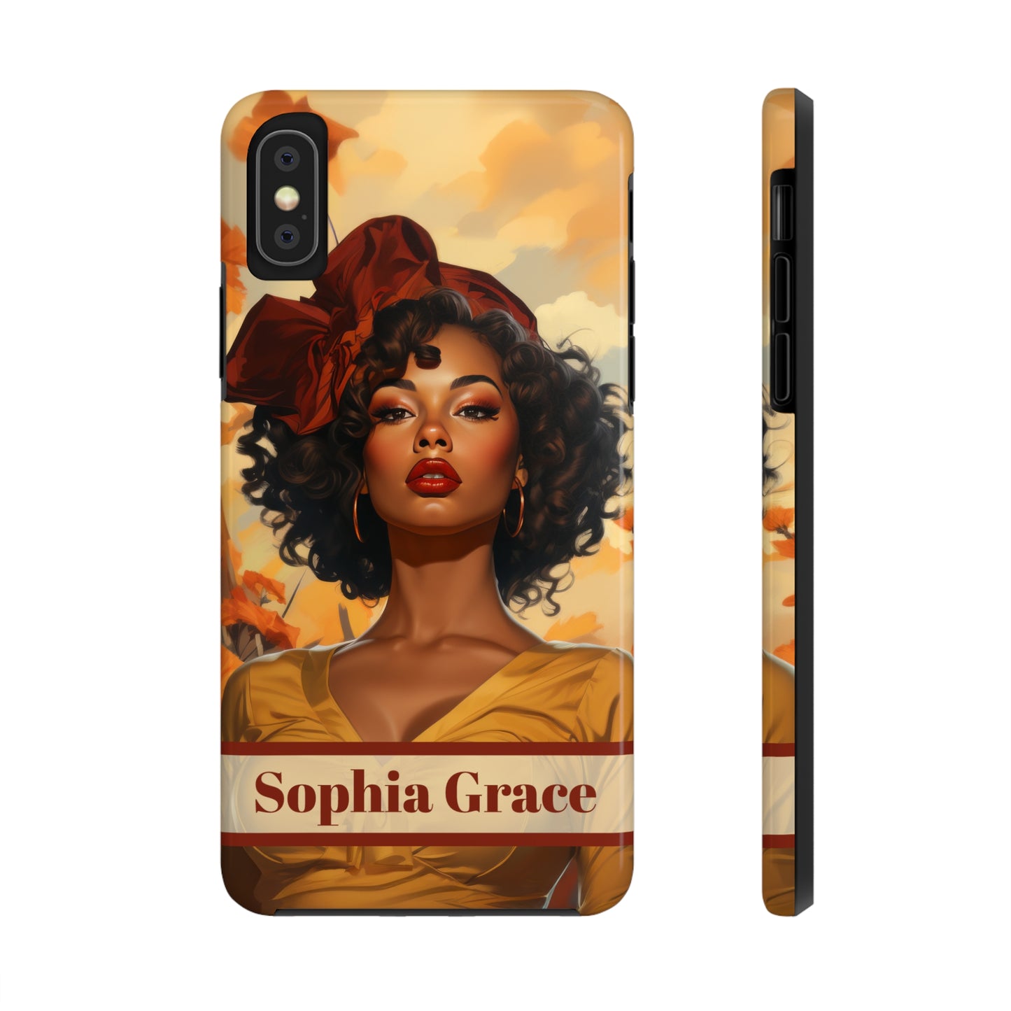 Personalized iPhone Case Autumn Vibes