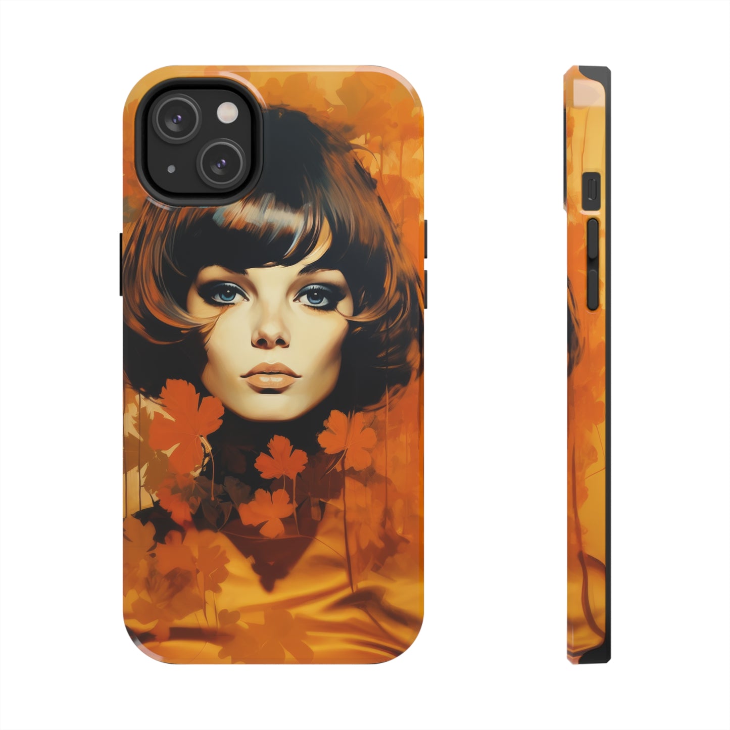 Dual-Layer Protection iPhone Case - Autumn Vibes