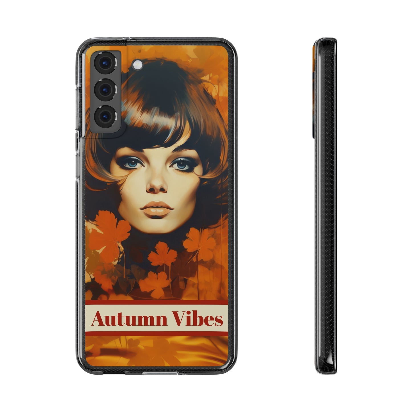 Customizable Soft Phone Case – Autumn Vibes