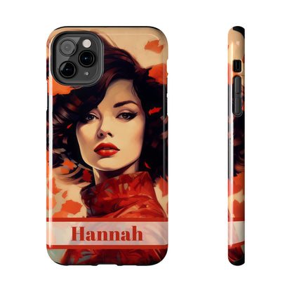 Personalized iPhone Case Autumn Vibes