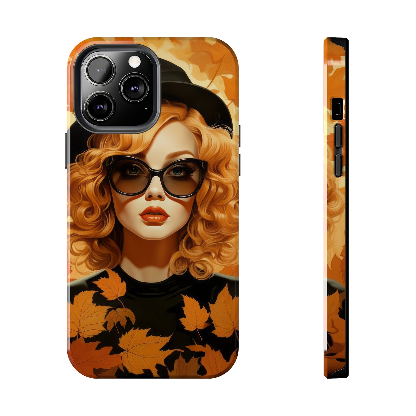 Dual-Layer Protection iPhone Case - Autumn Vibes