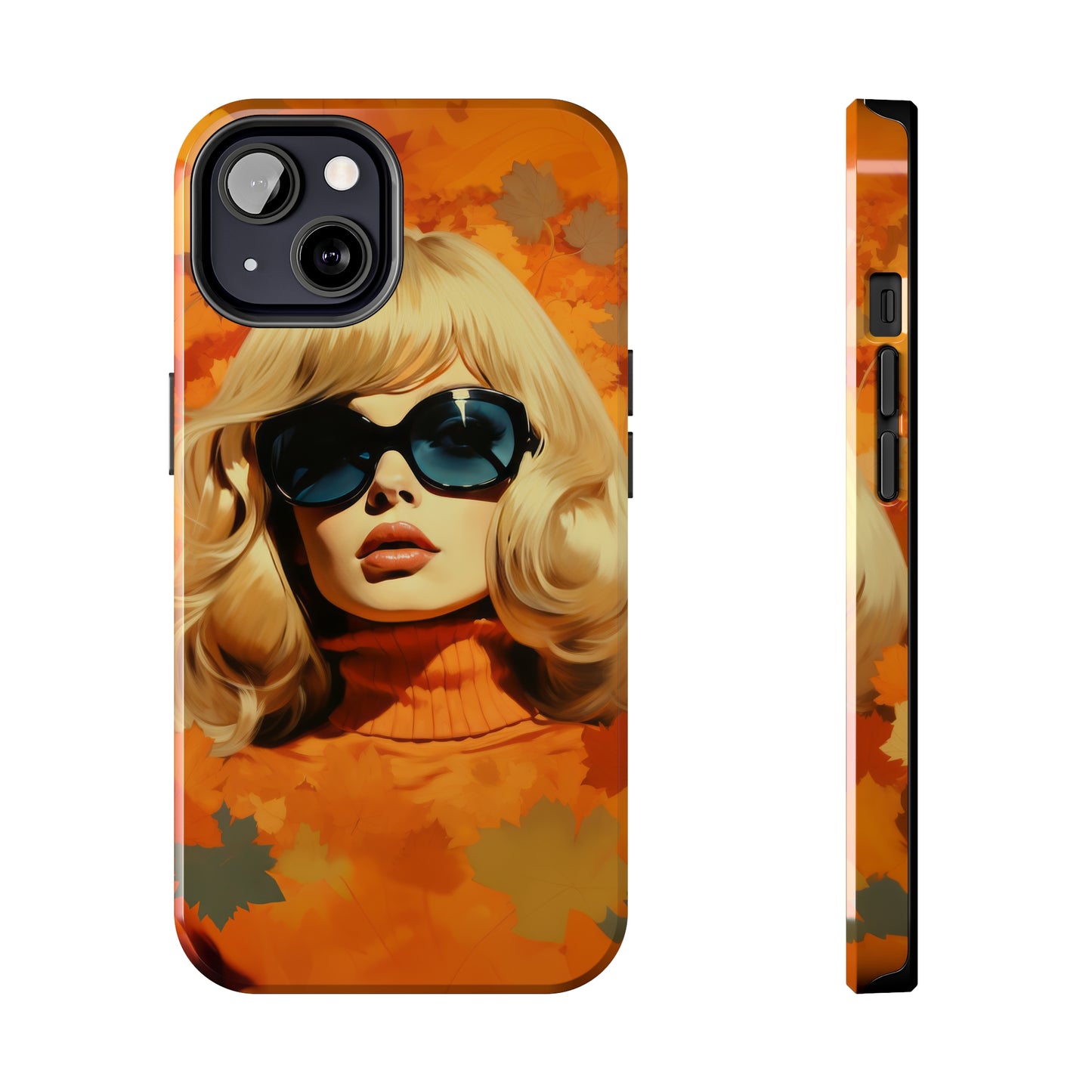 Dual-Layer Protection iPhone Case - Autumn Vibes