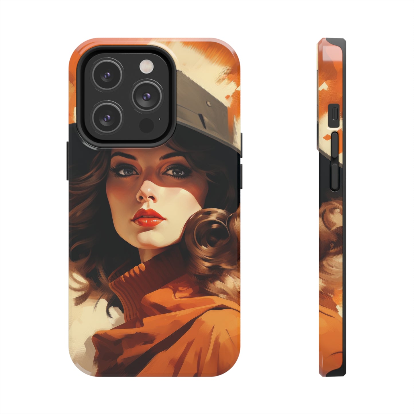 Dual-Layer Protection iPhone Case - Autumn Vibes