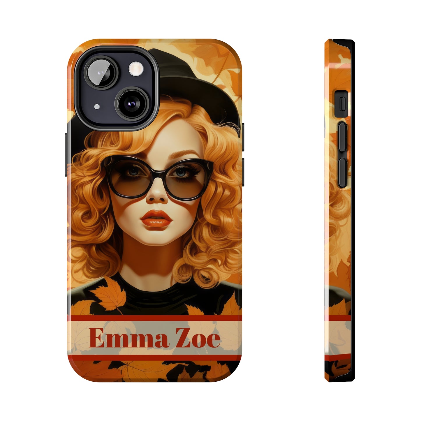 Personalized iPhone Case Autumn Vibes