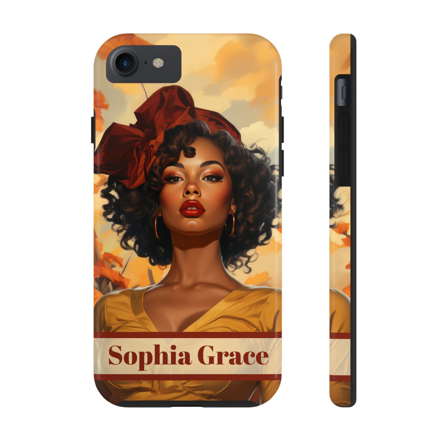 Personalized iPhone Case Autumn Vibes