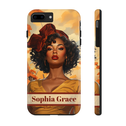 Personalized iPhone Case Autumn Vibes