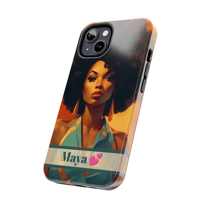 Personalized iPhone Case Autumn Vibes