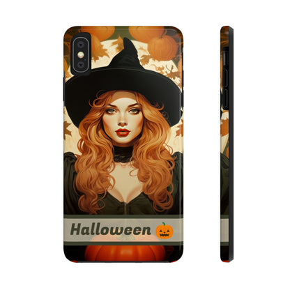 Personalized iPhone Case Autumn Vibes - Halloween