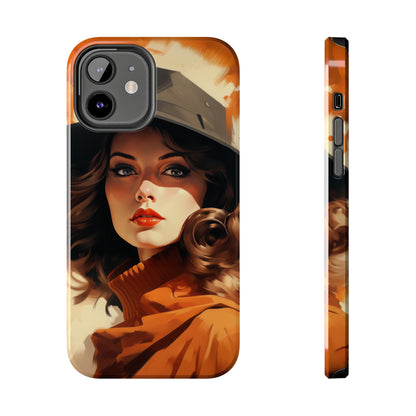 Dual-Layer Protection iPhone Case - Autumn Vibes