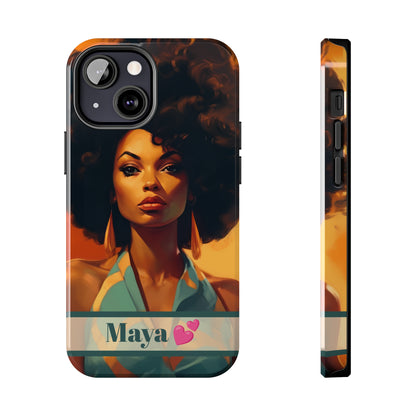 Personalized iPhone Case Autumn Vibes