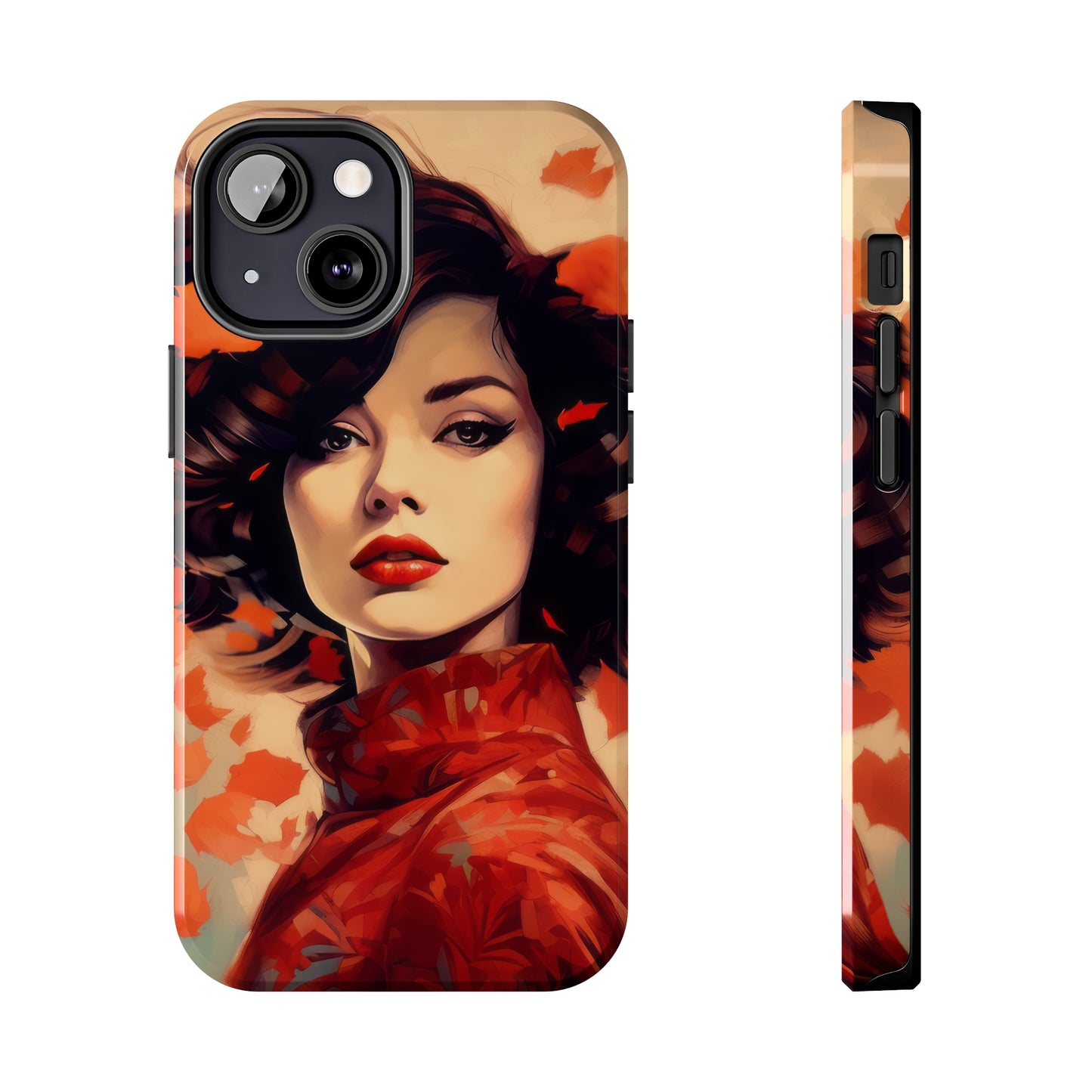 Dual-Layer Protection iPhone Case - Autumn Vibes