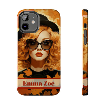 Personalized iPhone Case Autumn Vibes