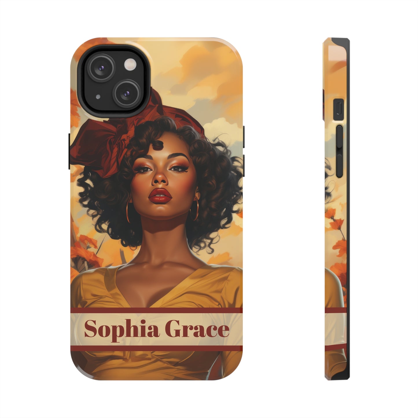 Personalized iPhone Case Autumn Vibes