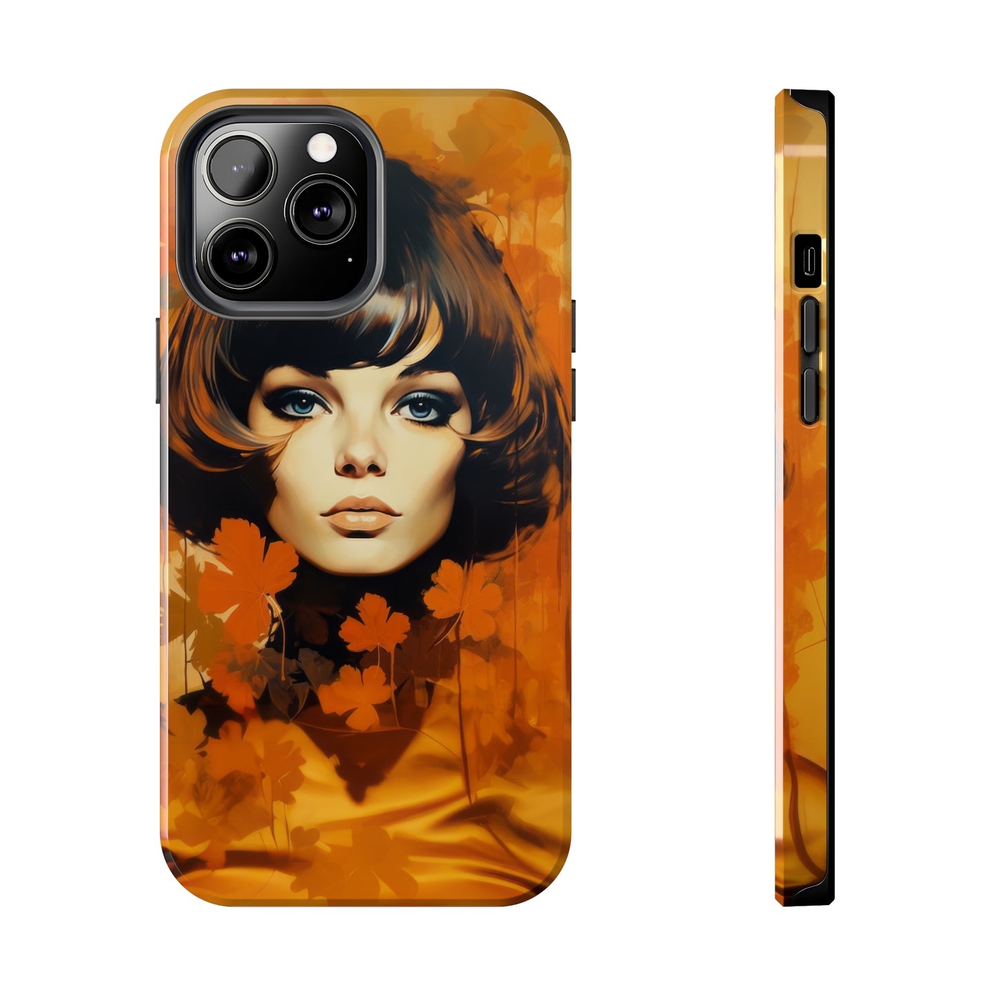 Dual-Layer Protection iPhone Case - Autumn Vibes