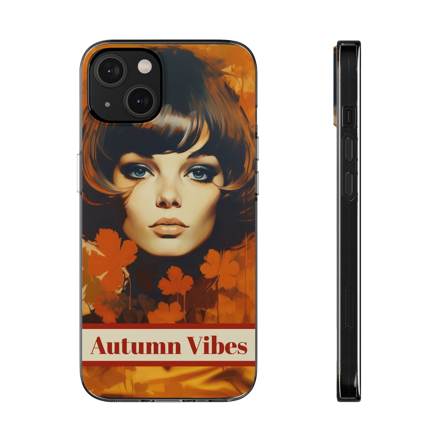 Customizable Soft Phone Case – Autumn Vibes