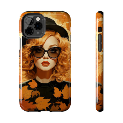 Dual-Layer Protection iPhone Case - Autumn Vibes