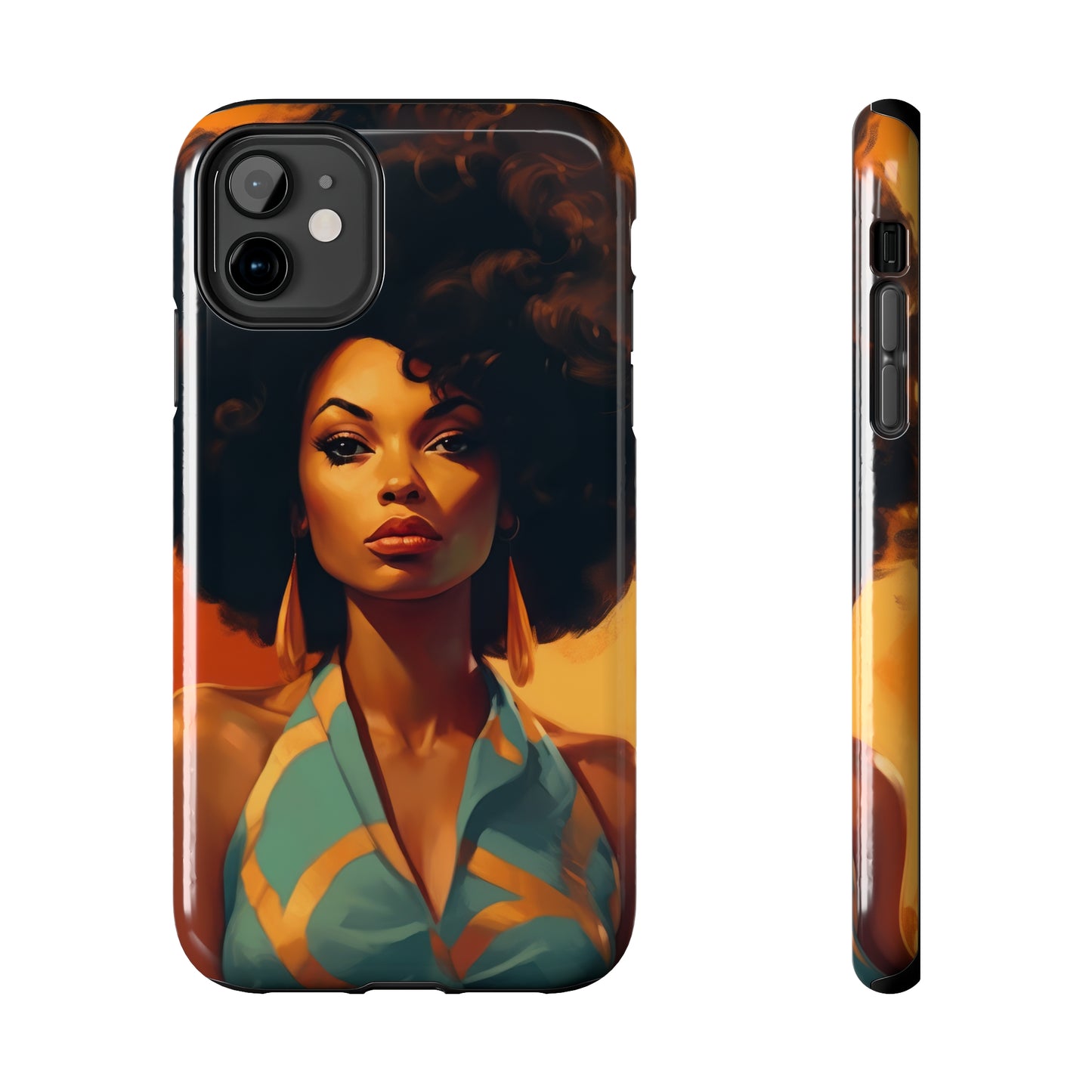 Dual-Layer Protection iPhone Case - Autumn Vibes