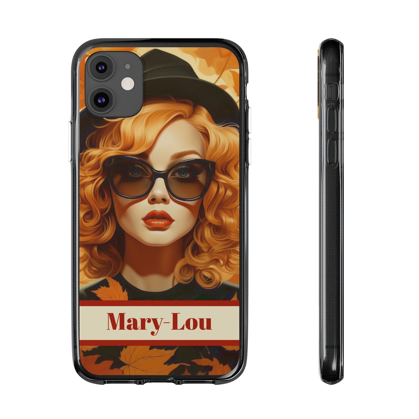 Customizable Soft Phone Case – Autumn Vibes