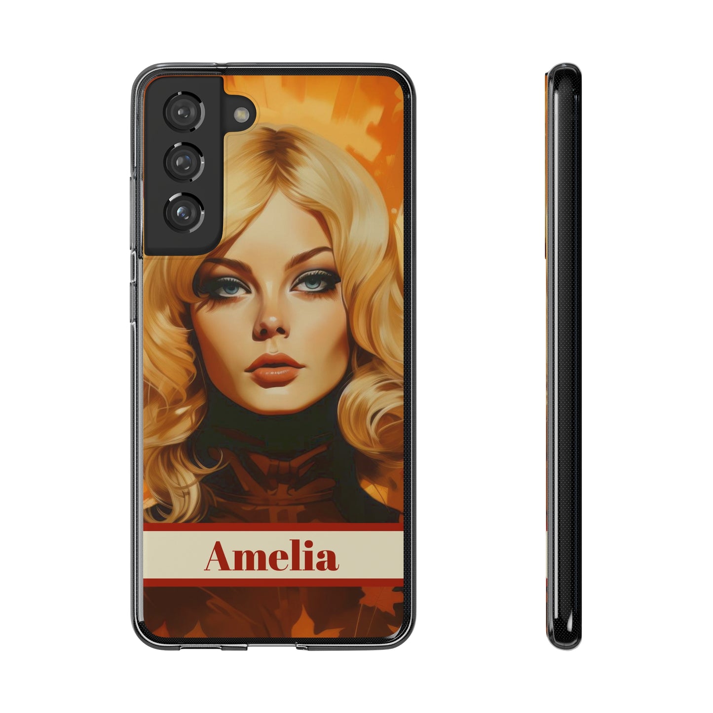 Customizable Soft Phone Case – Autumn Vibes