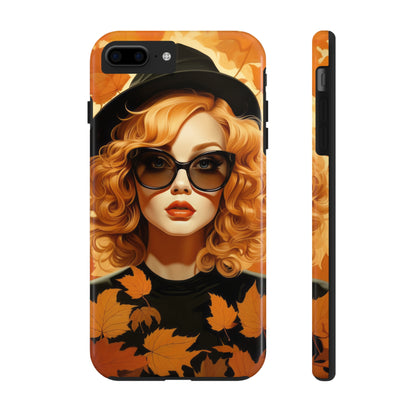 Dual-Layer Protection iPhone Case - Autumn Vibes