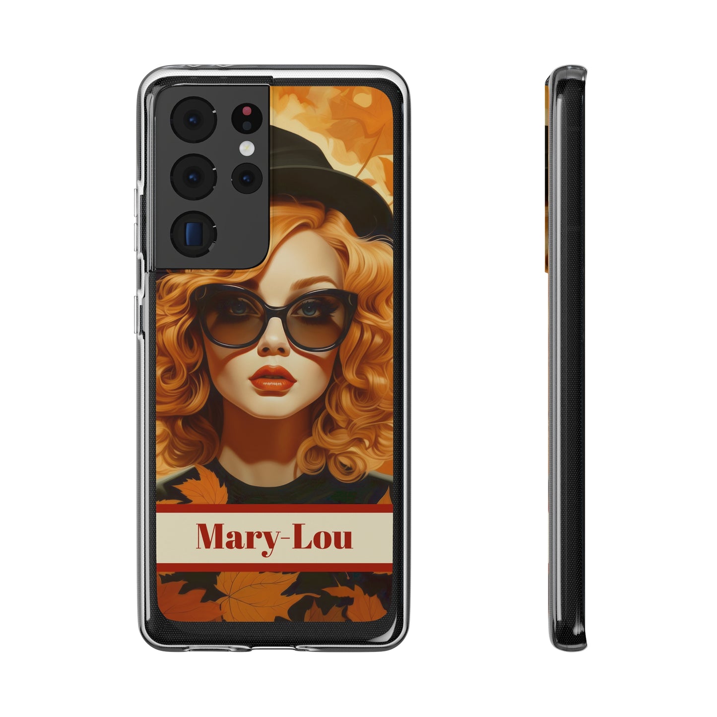 Customizable Soft Phone Case – Autumn Vibes