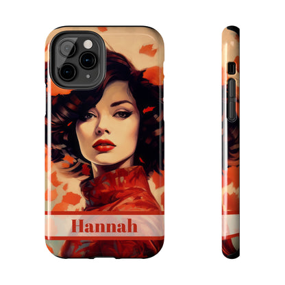 Personalized iPhone Case Autumn Vibes