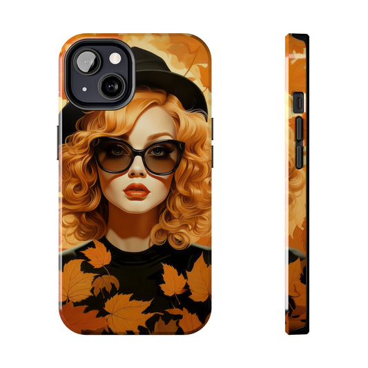 Dual-Layer Protection iPhone Case - Autumn Vibes