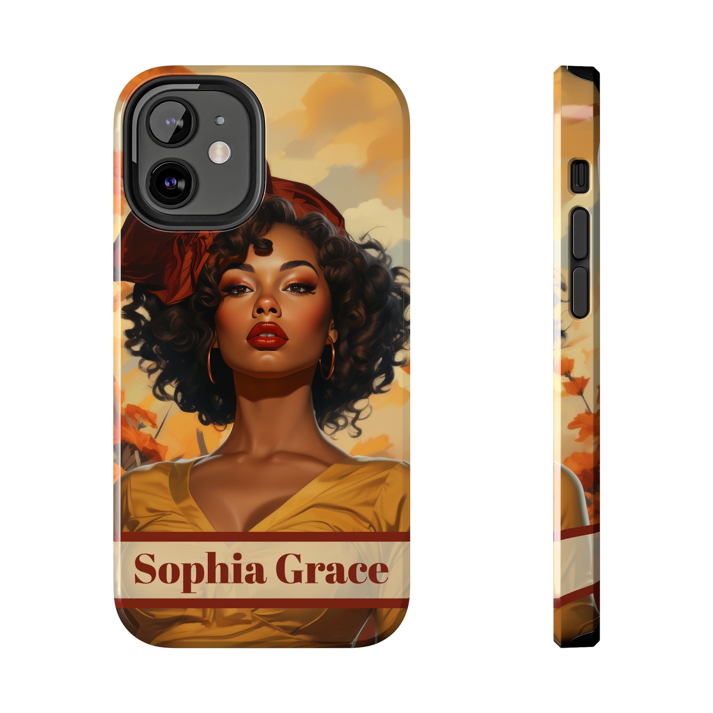 Personalized iPhone Case Autumn Vibes