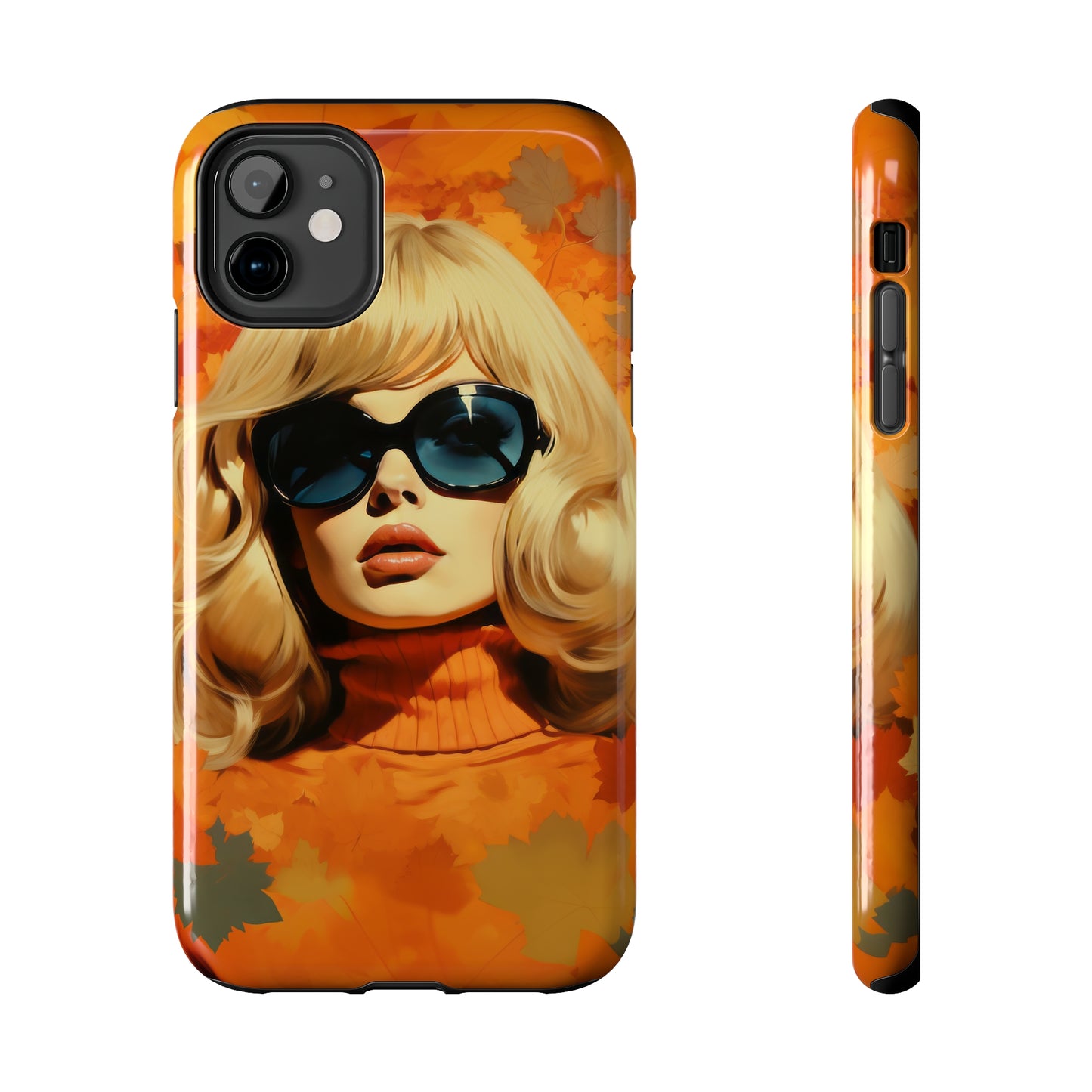 Dual-Layer Protection iPhone Case - Autumn Vibes