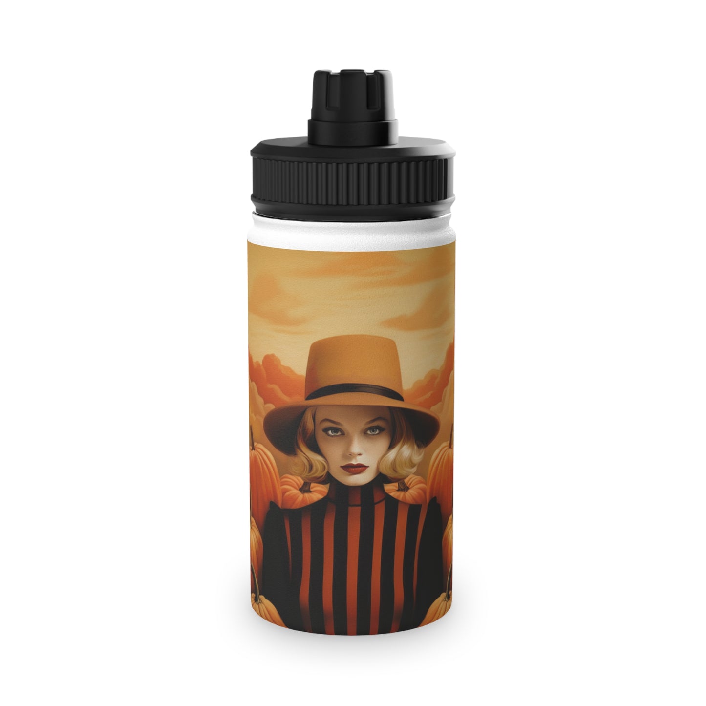 Stainless Steel Bottle - Autumn Vibes Halloween