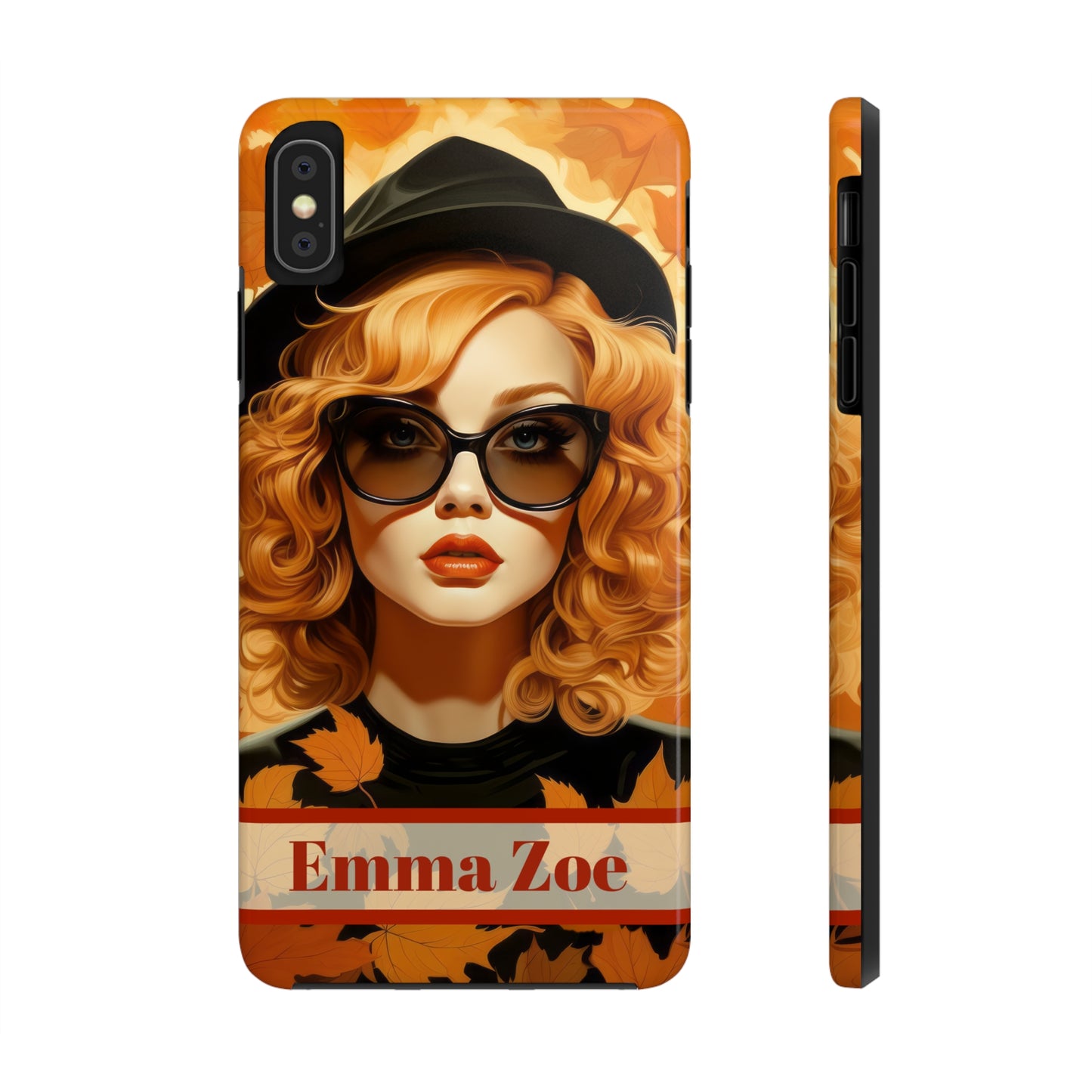 Personalized iPhone Case Autumn Vibes