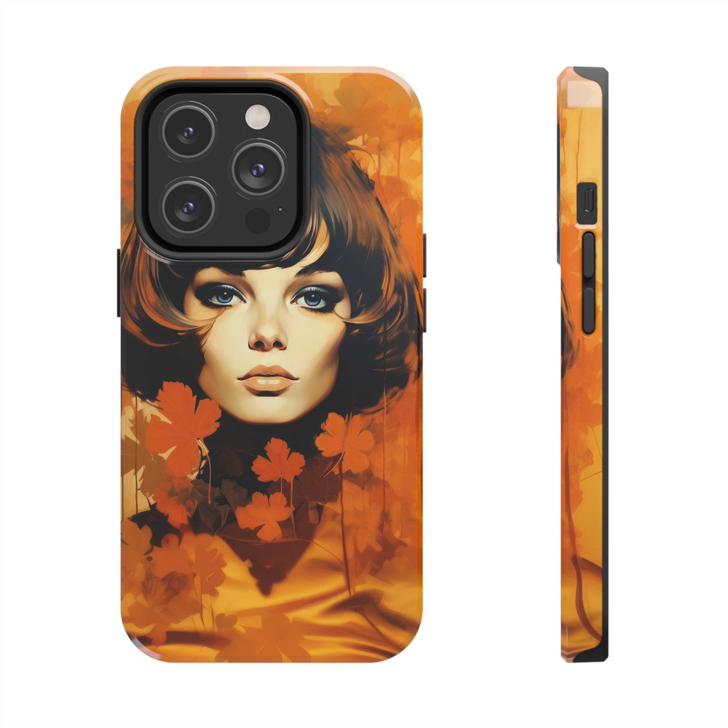 Dual-Layer Protection iPhone Case - Autumn Vibes