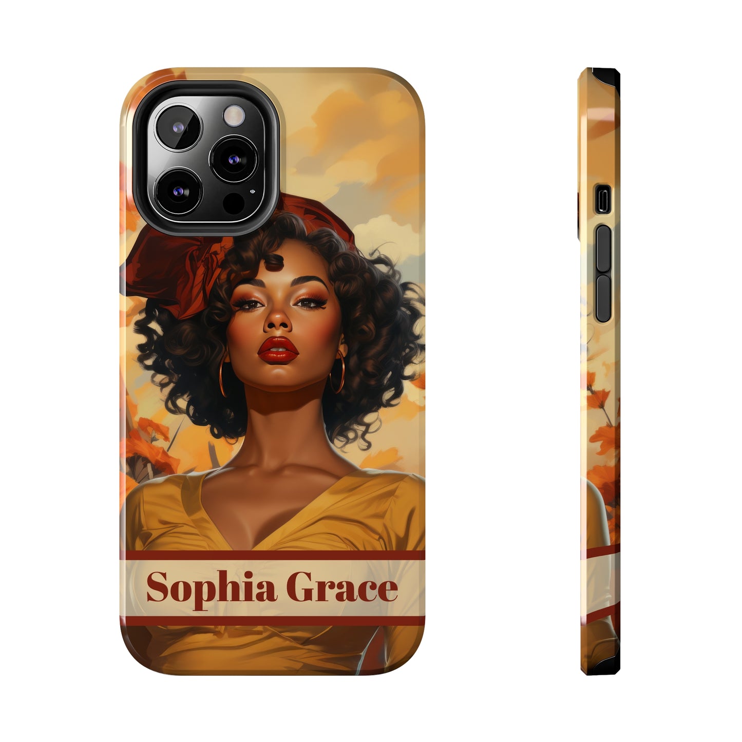 Personalized iPhone Case Autumn Vibes