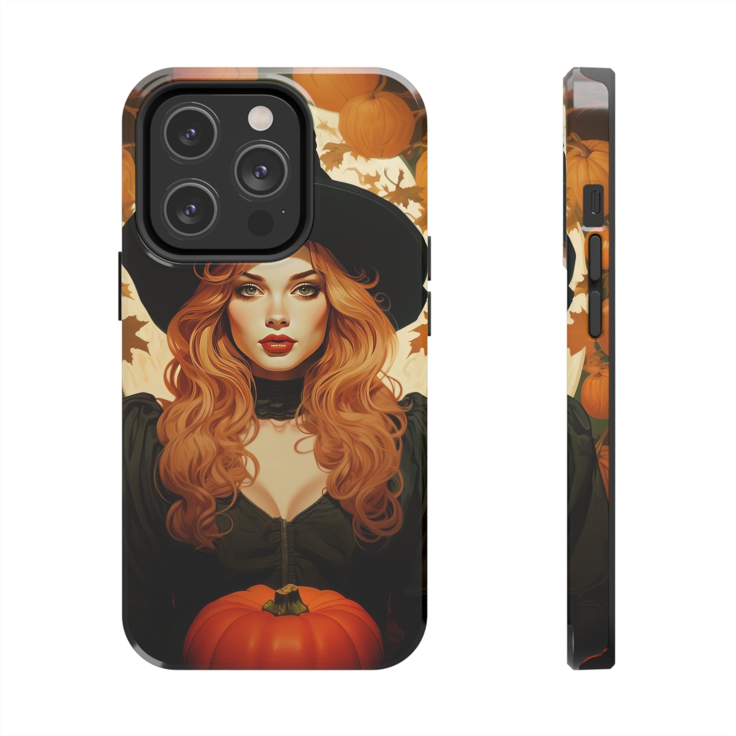 Dual-Layer Protection iPhone Case - Autumn Vibes