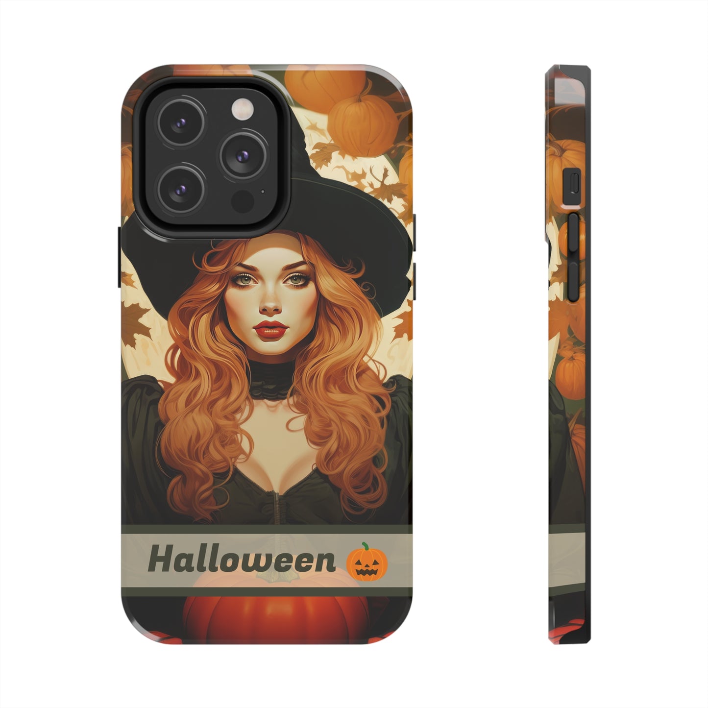 Personalized iPhone Case Autumn Vibes - Halloween